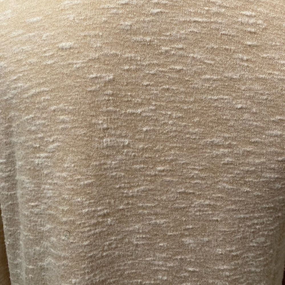 89th & Madison Open Front Beige and Cream Cardigan - Picture 7 of 9